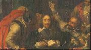 Paul Delaroche Charles I Insulted by Cromwell s Soldiers oil painting on canvas